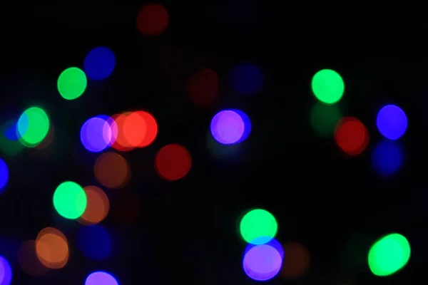 Fialová Sváteční Vánoční Pozadí Elegantní Pozadí Abstraktní Bokeh Rozostření Světla — Stock fotografie