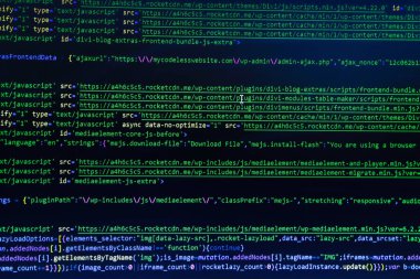 Programlama kod soyut ekran yazılım geliştirici. Bilgisayar komut dosyası