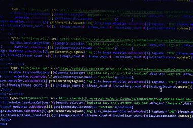 Programlama kod soyut ekran yazılım geliştirici. Bilgisayar komut dosyası