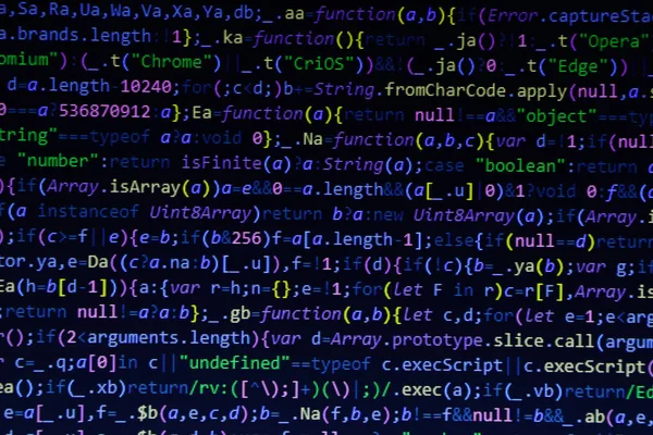 Programming coding screen, web developer coding screen
