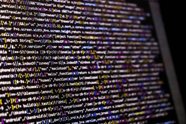 Kodlama, programlama kod ekranı, kodlama ekranı