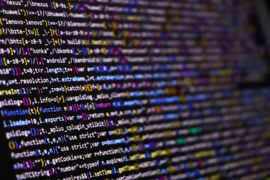 Kodlama, programlama kod ekranı, kodlama ekranı