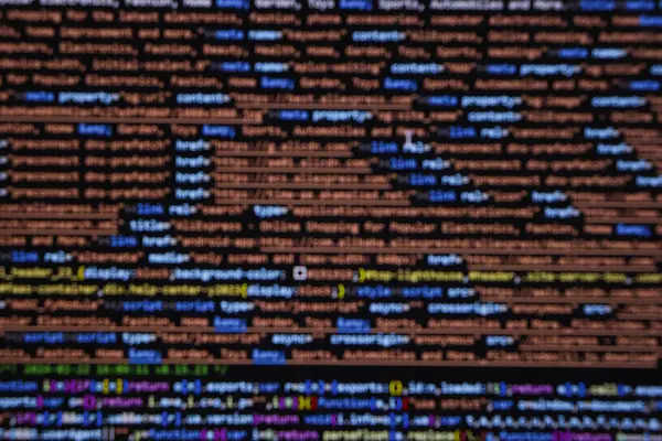 Programlama kod soyut ekran yazılım geliştirici. Bilgisayar komut dosyası