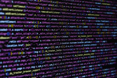 Web geliştirme kodlaması, programlama ekranı