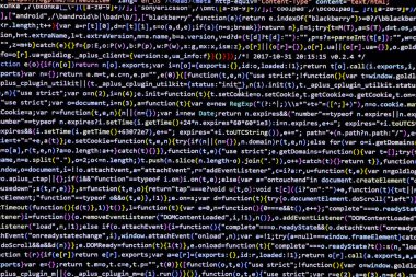 Programlama kod soyut ekran yazılım geliştirici. Bilgisayar komut dosyası