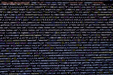Programlama kod soyut ekran yazılım geliştirici. Bilgisayar komut dosyası