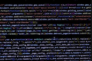 Web geliştirici kodlama ekranı, teknoloji arkaplanı