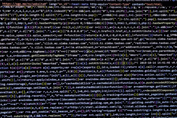 Programlama kod soyut ekran yazılım geliştirici. Bilgisayar komut dosyası