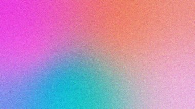 Renkli ve soyut tanecikler. Retro gradyan arka plan ses dokusu efekti. Güzel bir renk arkaplanı. Parlak ışık parıltısı neon metalik. Gürültü tahıl ağı