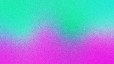 Renkli ve soyut tanecikler. Retro gradyan arka plan ses dokusu efekti. Güzel bir renk arkaplanı. Parlak ışık parıltısı neon metalik. Gürültü tahıl ağı