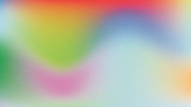 Renkli ve soyut tanecikler. Retro gradyan arka plan ses dokusu efekti. Güzel bir renk arkaplanı. Parlak ışık parıltısı neon metalik. Gürültü tahıl ağı