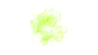 watercolor splash decoration (green), background for title