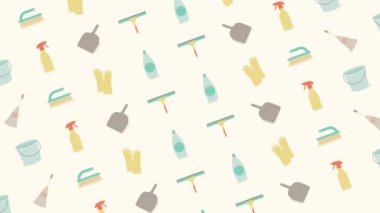 background of daily necessities -cleaning products