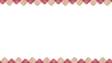 suluboya Dekorasyon çerçevesi (koyu renk)