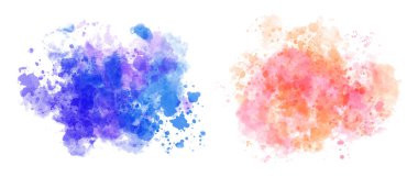 suluboya vektör lekeleri; metin için arkaplan