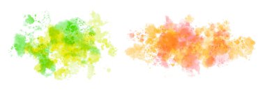 suluboya vektör lekeleri; metin için arkaplan