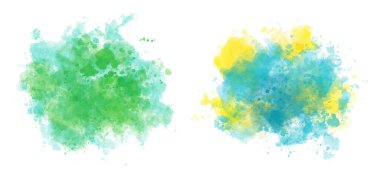 suluboya vektör lekeleri; metin için arkaplan