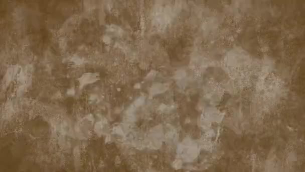 Grunge Texture Fond Boucle Secondes Brun — Video