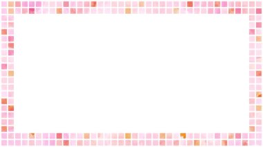 Suluboya ızgara dekorasyonu (6 saniye döngü) pembe