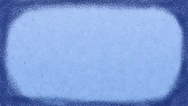 紙の背景のグランジフレーム ブルー — ストック動画