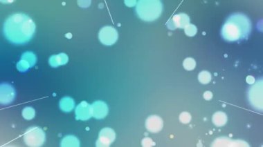 parlayan bokeh hız çizgileri (5 saniye döngü) mavi derecelendirme