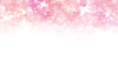 Suluboya bokeh animasyonu (10 saniye döngü) pembe