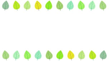 El çizimi dekorasyon çerçevelerini bırakır (10 saniye döngü)