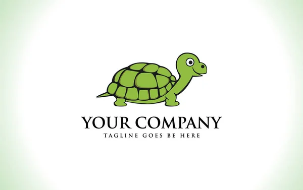 Tortuga Logo Arte Diseño Símbolos — Vector de stock