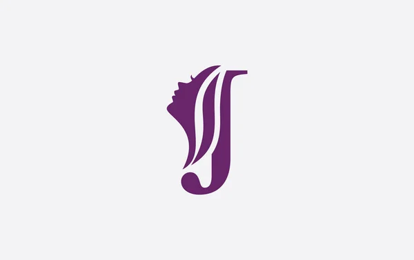 Spa Piękności Sztuki Włosów Logo Wektor Projektowania Symboli Liter Alfabetów — Wektor stockowy