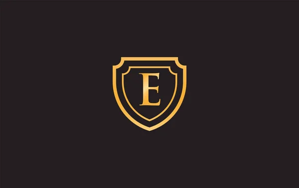 Вектор Дизайна Логотипа Защиты Двойного Щита Вашего Бренда Бизнеса Буквами — стоковый вектор