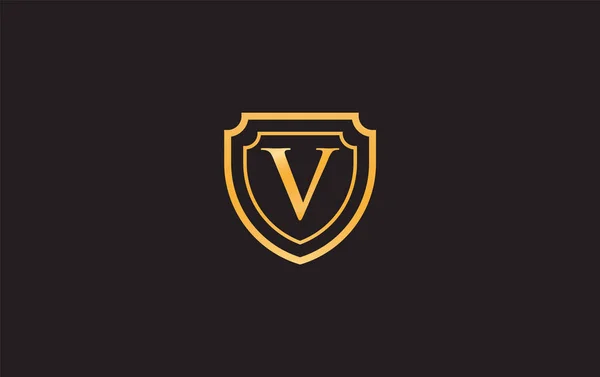 Bescherming Dubbele Schild Logo Ontwerp Vector Voor Merk Bedrijf Met — Stockvector