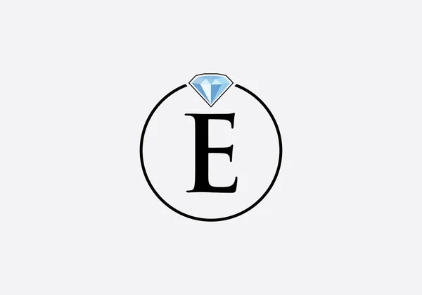 Логотип Бриллиантов Логотип Круга Ювелирных Изделий — стоковый вектор