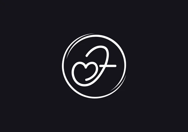 Heart Sign Text Heart Sign Letter Love Font Circle Sign — Stock vektor