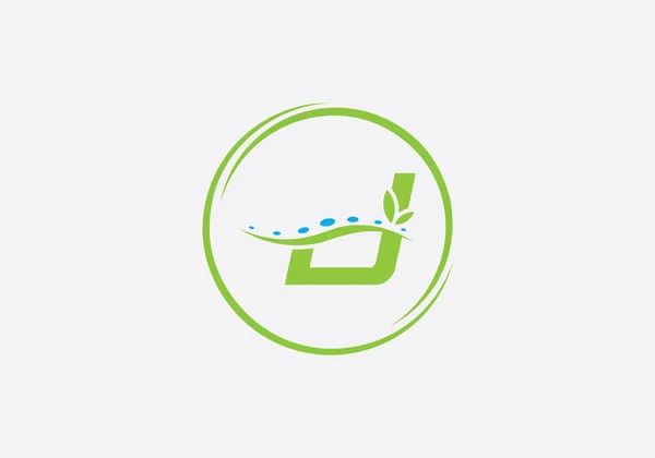 Fysieke Massage Therapie Natuur Spa Gezondheidszorg Logo Ontwerp Vector Met — Stockvector