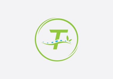 Physical massage therapy and nature spa healthcare logo design vector with the letters