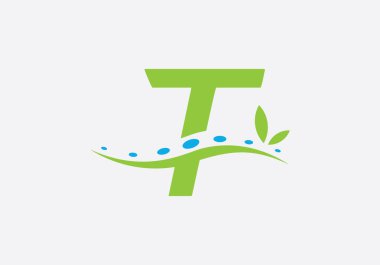 Physical massage therapy and nature spa healthcare logo design vector with the letters