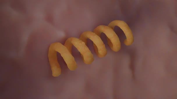 造成梅毒的沙门氏菌是一种性传播感染 3D例 — 图库视频影像