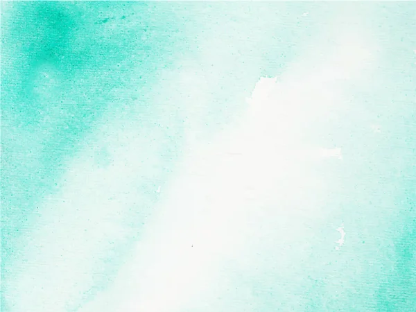 Зеленый Цвет Руки Окрашены Акварелью Абстрактный Акварельный Фон Векторная Текстура — стоковый вектор