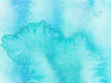 Suluboya yeşili ile soyut arkaplan çizimi