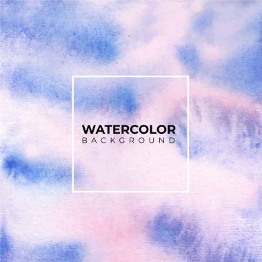 Suluboya arka plan el boyalı