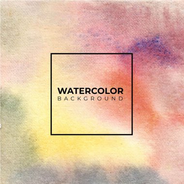 Suluboya El resmi, soyut suluboya arkaplan