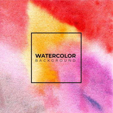 Suluboya El resmi, soyut suluboya arkaplan