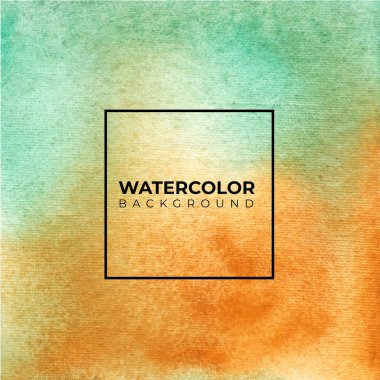 Suluboya El resmi, soyut suluboya arkaplan