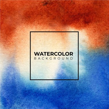 Suluboya El resmi, soyut suluboya arkaplan