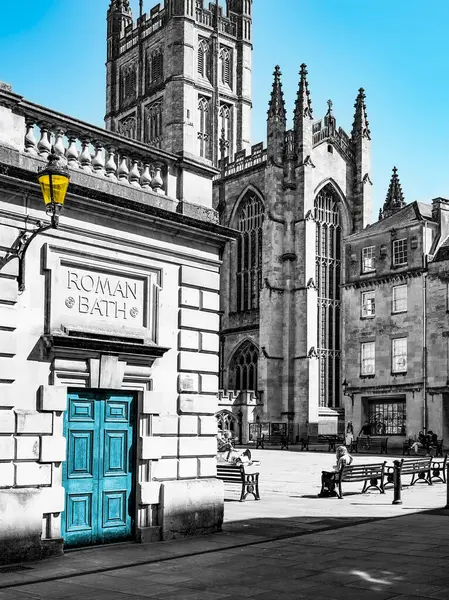 Bath city, street, UK