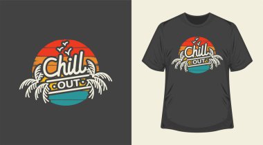 Outdoor Adventure T Shirt Mock Up Design apparel for fishing hunting camping hiking colorfull print background clipart