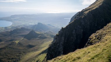 Skye Adası 'ndan Faroe Adaları' nın manzarası