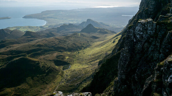 beautiful view of the mountains