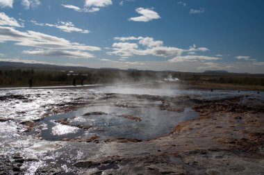 Sıcak geerlerde sıcak buhar