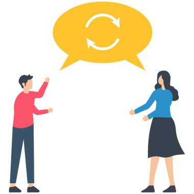 Çalışma kalitesini, iletişim becerisini veya müşteri ilişkisini geliştirmek için takım geri bildirimlerini dinleyin, fikir geliştirme kavramı için soru sorun ve cevap verin, iyileşme için geri bildirimi paylaşın